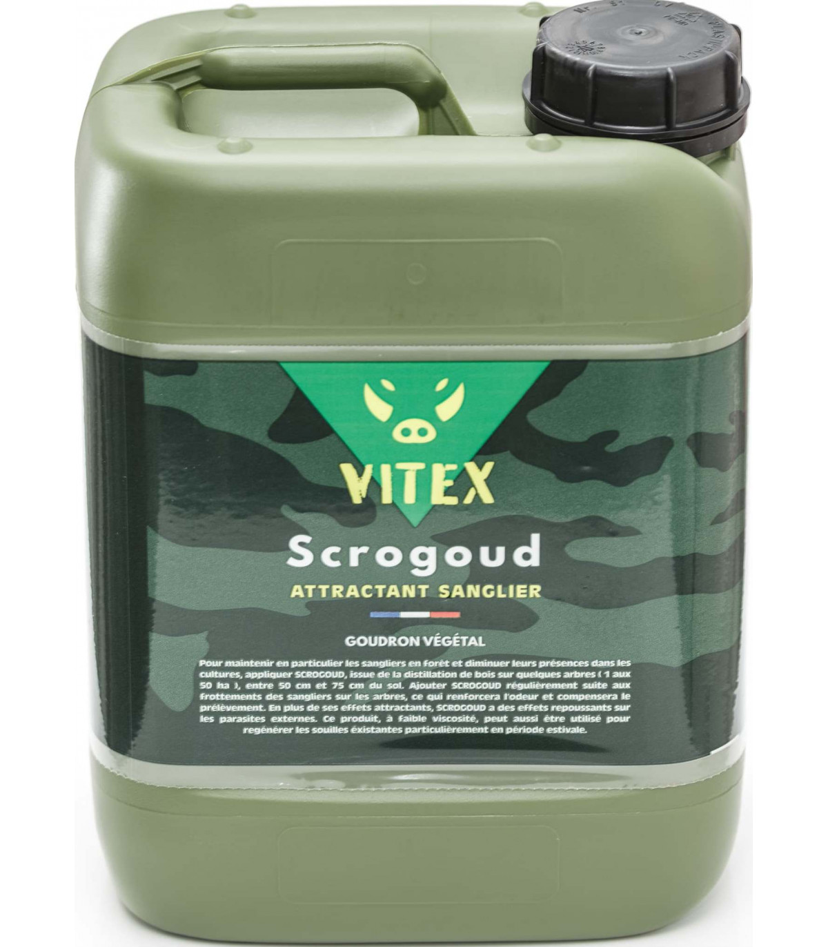 Goudron Vegetal Dit De Norvege Vitex 5 litres + Attractif Sanglier